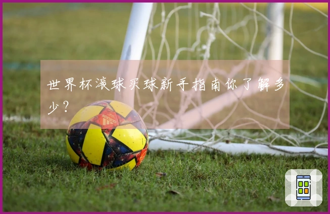 世界杯滚球买球新手指南你了解多少？