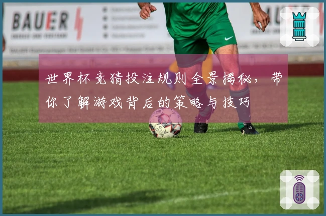 世界杯竞猜投注规则全景揭秘，带你了解游戏背后的策略与技巧